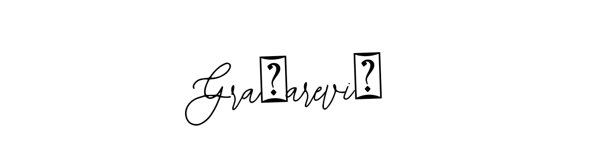 Here are the top 10 professional signature styles for the name Grašarević. These are the best autograph styles you can use for your name. Grašarević signature style 12 images and pictures png