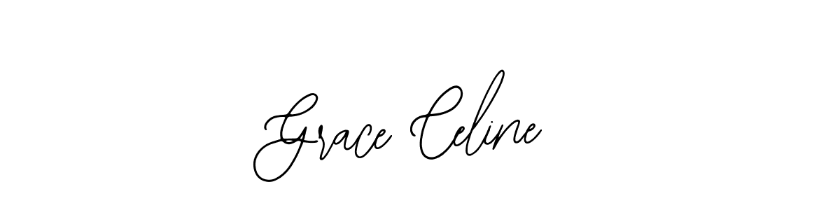 The best way (Bearetta-2O07w) to make a short signature is to pick only two or three words in your name. The name Grace Celine include a total of six letters. For converting this name. Grace Celine signature style 12 images and pictures png