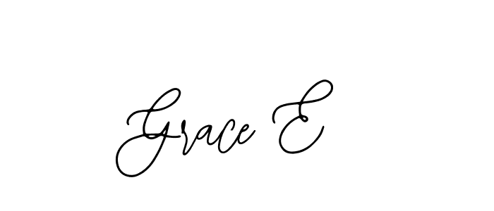 It looks lik you need a new signature style for name Grace E. Design unique handwritten (Bearetta-2O07w) signature with our free signature maker in just a few clicks. Grace E signature style 12 images and pictures png