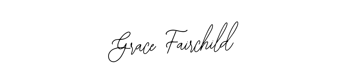 How to make Grace Fairchild name signature. Use Bearetta-2O07w style for creating short signs online. This is the latest handwritten sign. Grace Fairchild signature style 12 images and pictures png