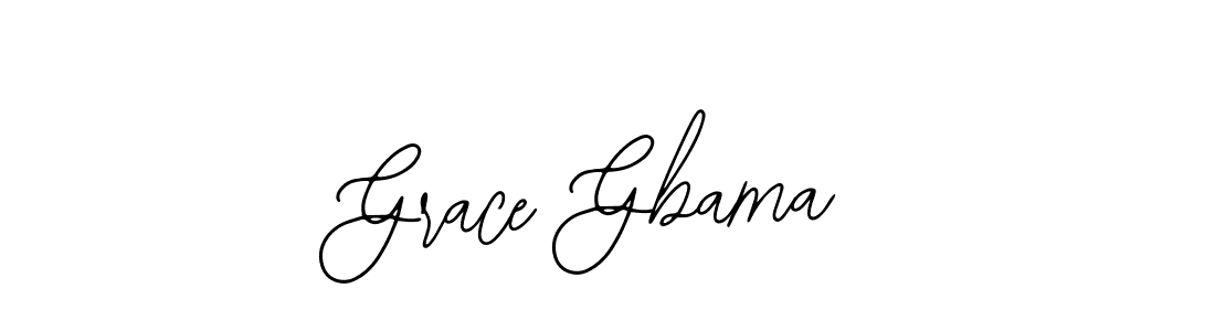 How to make Grace Gbama signature? Bearetta-2O07w is a professional autograph style. Create handwritten signature for Grace Gbama name. Grace Gbama signature style 12 images and pictures png