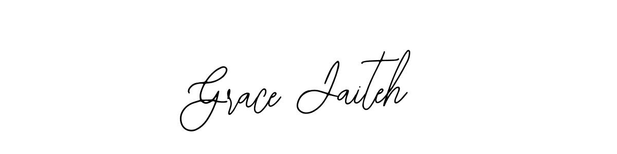 Design your own signature with our free online signature maker. With this signature software, you can create a handwritten (Bearetta-2O07w) signature for name Grace Jaiteh. Grace Jaiteh signature style 12 images and pictures png