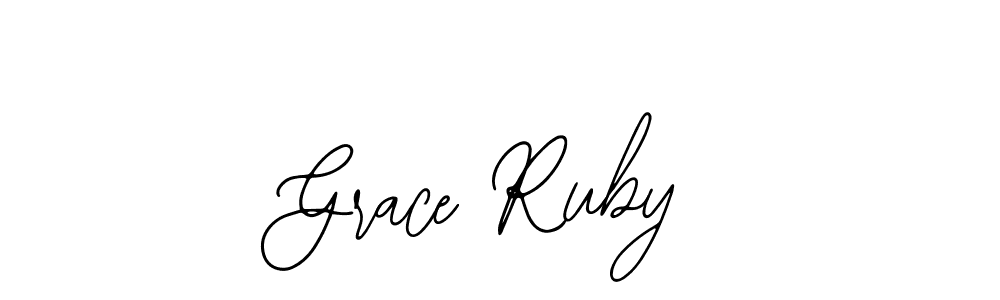 Also we have Grace Ruby name is the best signature style. Create professional handwritten signature collection using Bearetta-2O07w autograph style. Grace Ruby signature style 12 images and pictures png