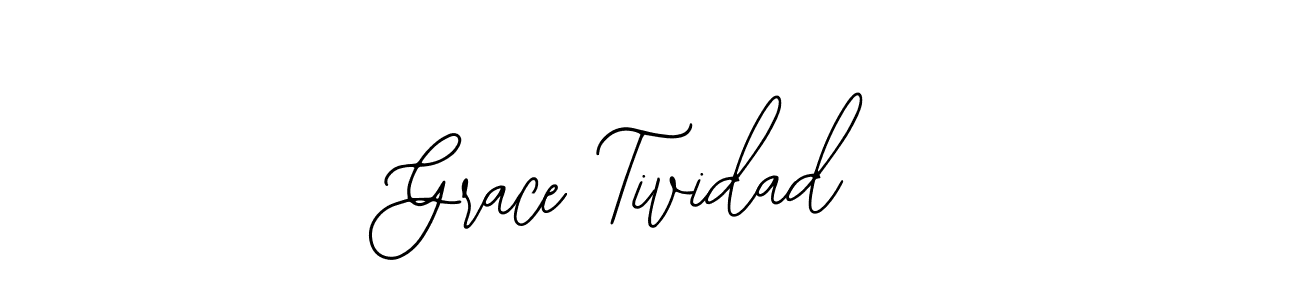 Use a signature maker to create a handwritten signature online. With this signature software, you can design (Bearetta-2O07w) your own signature for name Grace Tividad. Grace Tividad signature style 12 images and pictures png