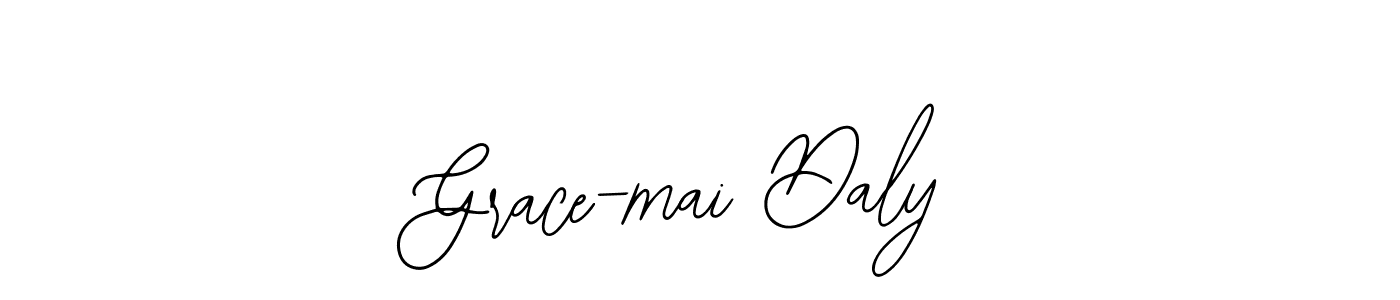 if you are searching for the best signature style for your name Grace-mai Daly. so please give up your signature search. here we have designed multiple signature styles  using Bearetta-2O07w. Grace-mai Daly signature style 12 images and pictures png