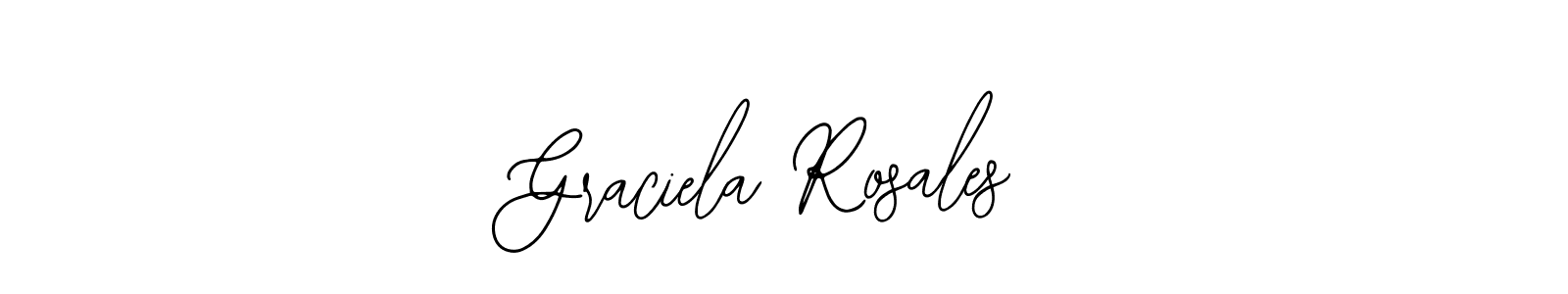 Design your own signature with our free online signature maker. With this signature software, you can create a handwritten (Bearetta-2O07w) signature for name Graciela Rosales. Graciela Rosales signature style 12 images and pictures png