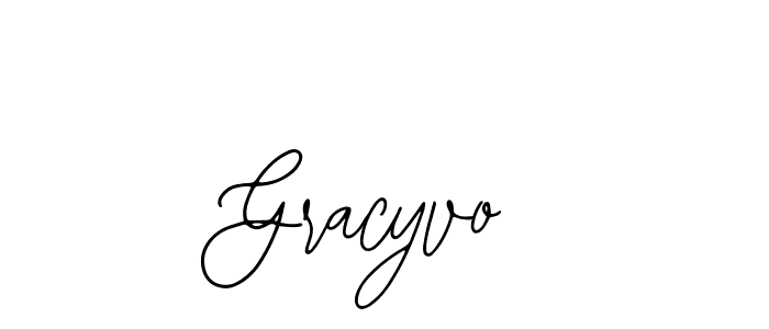 How to make Gracyvo signature? Bearetta-2O07w is a professional autograph style. Create handwritten signature for Gracyvo name. Gracyvo signature style 12 images and pictures png