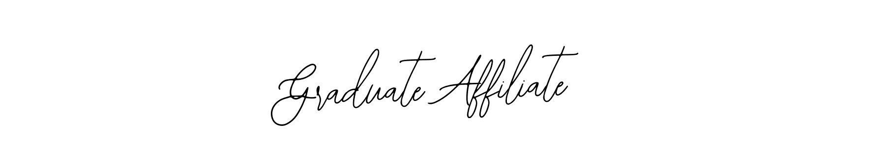 if you are searching for the best signature style for your name Graduate Affiliate. so please give up your signature search. here we have designed multiple signature styles  using Bearetta-2O07w. Graduate Affiliate signature style 12 images and pictures png