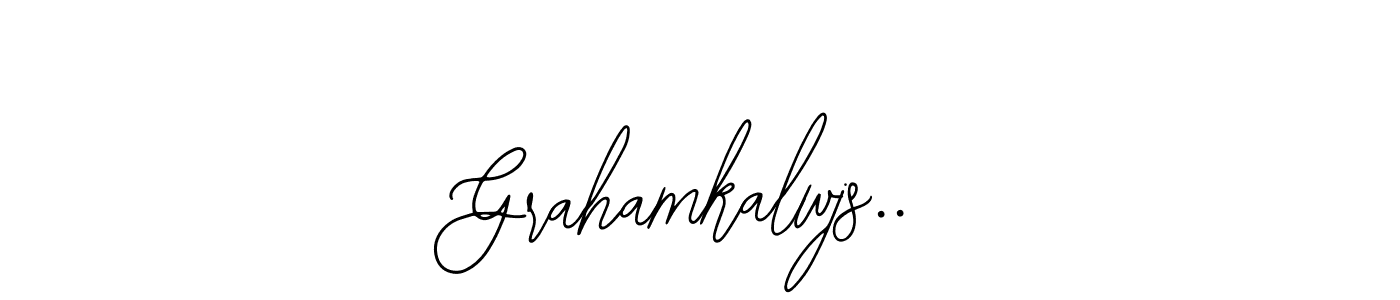 Grahamkalwjs.. stylish signature style. Best Handwritten Sign (Bearetta-2O07w) for my name. Handwritten Signature Collection Ideas for my name Grahamkalwjs... Grahamkalwjs.. signature style 12 images and pictures png