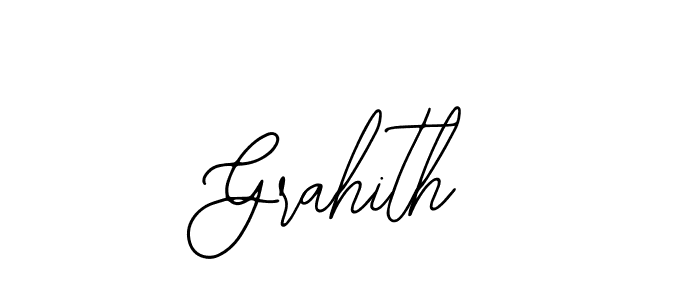 How to make Grahith signature? Bearetta-2O07w is a professional autograph style. Create handwritten signature for Grahith name. Grahith signature style 12 images and pictures png