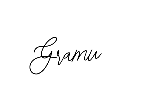 Make a beautiful signature design for name Gramu. With this signature (Bearetta-2O07w) style, you can create a handwritten signature for free. Gramu signature style 12 images and pictures png