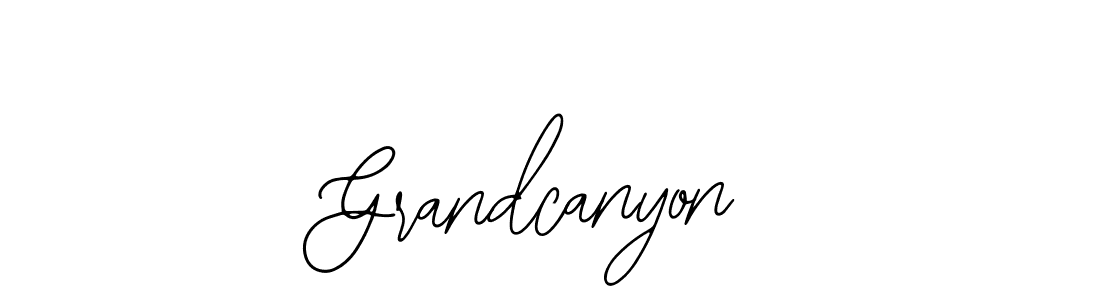 How to make Grandcanyon name signature. Use Bearetta-2O07w style for creating short signs online. This is the latest handwritten sign. Grandcanyon signature style 12 images and pictures png
