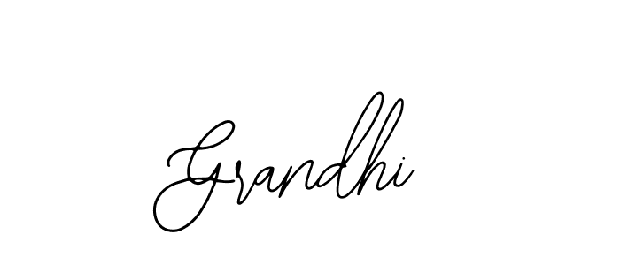 How to make Grandhi name signature. Use Bearetta-2O07w style for creating short signs online. This is the latest handwritten sign. Grandhi signature style 12 images and pictures png