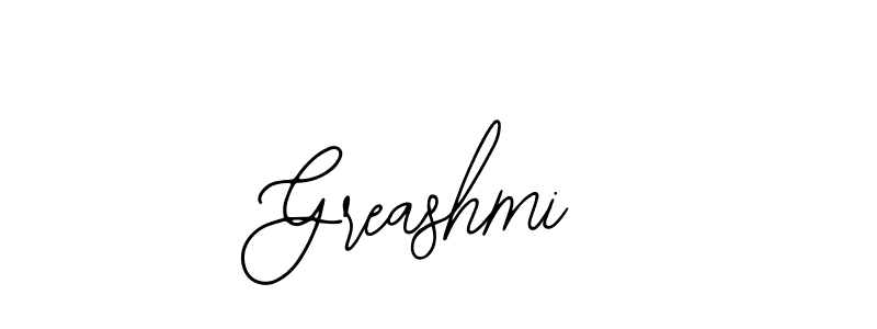 if you are searching for the best signature style for your name Greashmi. so please give up your signature search. here we have designed multiple signature styles  using Bearetta-2O07w. Greashmi signature style 12 images and pictures png