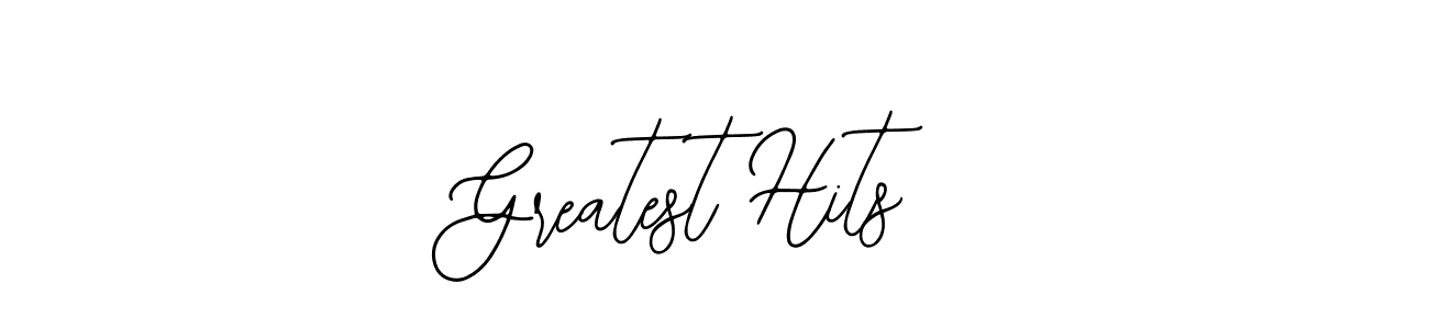 Create a beautiful signature design for name Greatest Hits. With this signature (Bearetta-2O07w) fonts, you can make a handwritten signature for free. Greatest Hits signature style 12 images and pictures png