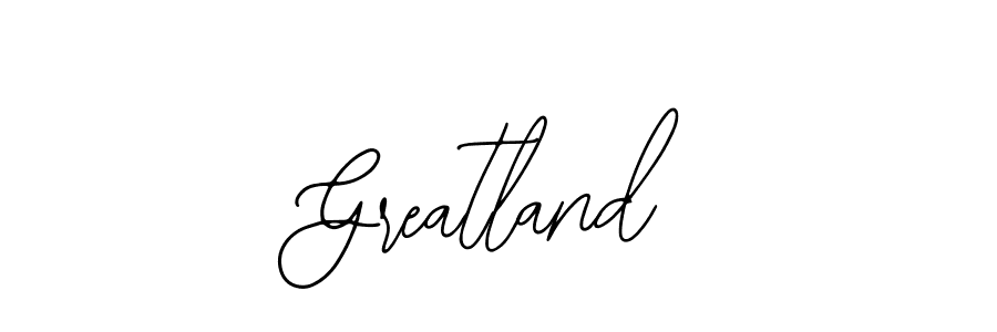 Best and Professional Signature Style for Greatland. Bearetta-2O07w Best Signature Style Collection. Greatland signature style 12 images and pictures png