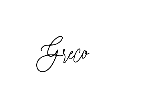 Design your own signature with our free online signature maker. With this signature software, you can create a handwritten (Bearetta-2O07w) signature for name Greco. Greco signature style 12 images and pictures png