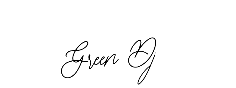 Similarly Bearetta-2O07w is the best handwritten signature design. Signature creator online .You can use it as an online autograph creator for name Green Dj. Green Dj signature style 12 images and pictures png