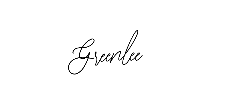How to make Greenlee name signature. Use Bearetta-2O07w style for creating short signs online. This is the latest handwritten sign. Greenlee signature style 12 images and pictures png