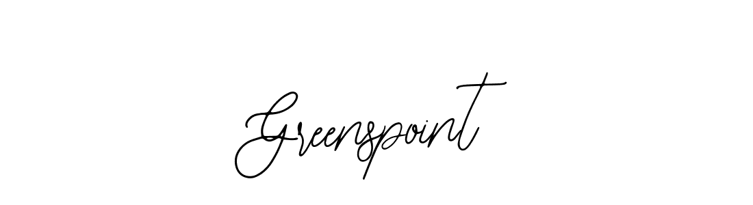 How to Draw Greenspoint signature style? Bearetta-2O07w is a latest design signature styles for name Greenspoint. Greenspoint signature style 12 images and pictures png