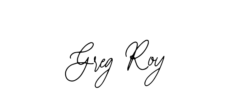 The best way (Bearetta-2O07w) to make a short signature is to pick only two or three words in your name. The name Greg Roy include a total of six letters. For converting this name. Greg Roy signature style 12 images and pictures png