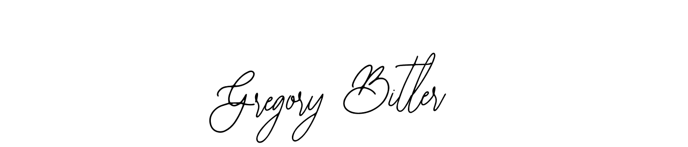 Gregory Bitler stylish signature style. Best Handwritten Sign (Bearetta-2O07w) for my name. Handwritten Signature Collection Ideas for my name Gregory Bitler. Gregory Bitler signature style 12 images and pictures png