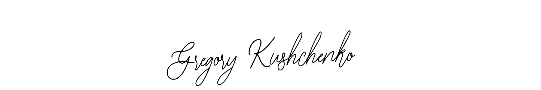 The best way (Bearetta-2O07w) to make a short signature is to pick only two or three words in your name. The name Gregory Kushchenko include a total of six letters. For converting this name. Gregory Kushchenko signature style 12 images and pictures png