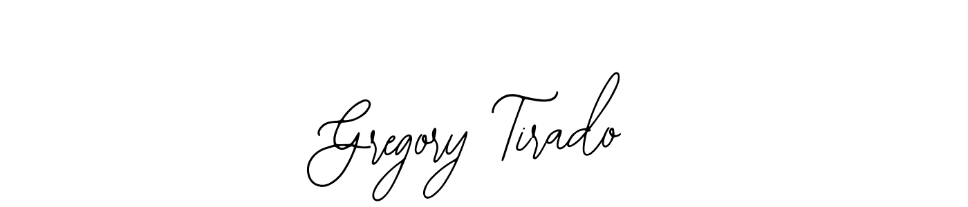 if you are searching for the best signature style for your name Gregory Tirado. so please give up your signature search. here we have designed multiple signature styles  using Bearetta-2O07w. Gregory Tirado signature style 12 images and pictures png