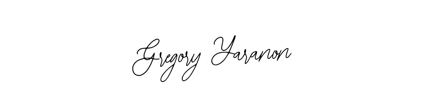 Also You can easily find your signature by using the search form. We will create Gregory Yaranon name handwritten signature images for you free of cost using Bearetta-2O07w sign style. Gregory Yaranon signature style 12 images and pictures png