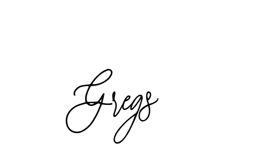 Design your own signature with our free online signature maker. With this signature software, you can create a handwritten (Bearetta-2O07w) signature for name Gregs. Gregs signature style 12 images and pictures png
