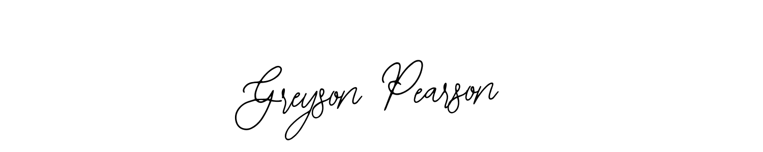 Create a beautiful signature design for name Greyson Pearson. With this signature (Bearetta-2O07w) fonts, you can make a handwritten signature for free. Greyson Pearson signature style 12 images and pictures png