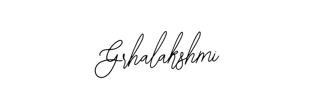 How to make Grhalakshmi signature? Bearetta-2O07w is a professional autograph style. Create handwritten signature for Grhalakshmi name. Grhalakshmi signature style 12 images and pictures png