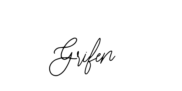 You should practise on your own different ways (Bearetta-2O07w) to write your name (Grifen) in signature. don't let someone else do it for you. Grifen signature style 12 images and pictures png