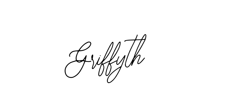 You should practise on your own different ways (Bearetta-2O07w) to write your name (Griffyth) in signature. don't let someone else do it for you. Griffyth signature style 12 images and pictures png