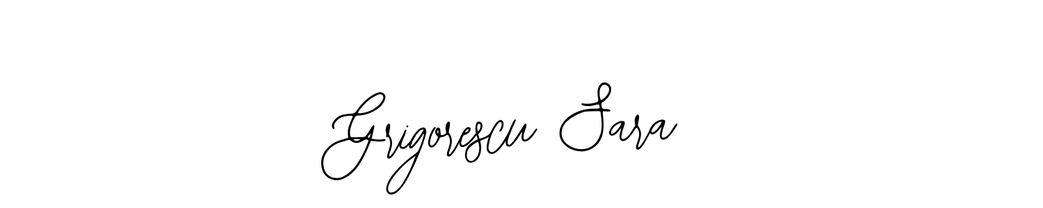 How to Draw Grigorescu Sara signature style? Bearetta-2O07w is a latest design signature styles for name Grigorescu Sara. Grigorescu Sara signature style 12 images and pictures png