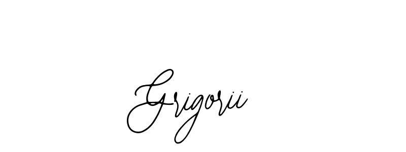 Design your own signature with our free online signature maker. With this signature software, you can create a handwritten (Bearetta-2O07w) signature for name Grigorii. Grigorii signature style 12 images and pictures png