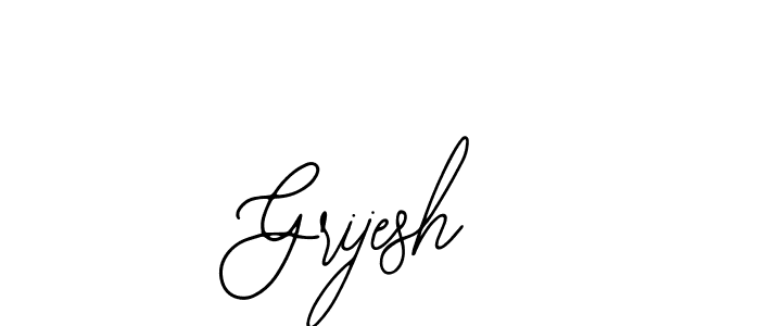 Grijesh stylish signature style. Best Handwritten Sign (Bearetta-2O07w) for my name. Handwritten Signature Collection Ideas for my name Grijesh. Grijesh signature style 12 images and pictures png