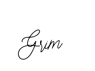 Grim stylish signature style. Best Handwritten Sign (Bearetta-2O07w) for my name. Handwritten Signature Collection Ideas for my name Grim. Grim signature style 12 images and pictures png