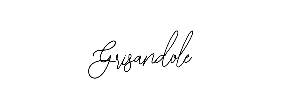 How to make Grisandole signature? Bearetta-2O07w is a professional autograph style. Create handwritten signature for Grisandole name. Grisandole signature style 12 images and pictures png