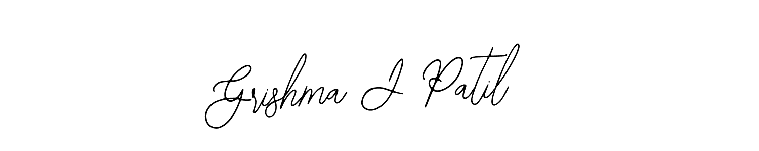 Similarly Bearetta-2O07w is the best handwritten signature design. Signature creator online .You can use it as an online autograph creator for name Grishma J Patil. Grishma J Patil signature style 12 images and pictures png