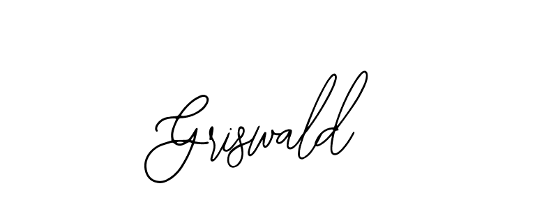 Use a signature maker to create a handwritten signature online. With this signature software, you can design (Bearetta-2O07w) your own signature for name Griswald. Griswald signature style 12 images and pictures png