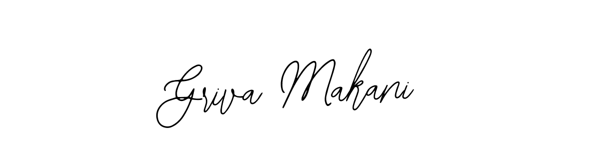 Design your own signature with our free online signature maker. With this signature software, you can create a handwritten (Bearetta-2O07w) signature for name Griva Makani. Griva Makani signature style 12 images and pictures png