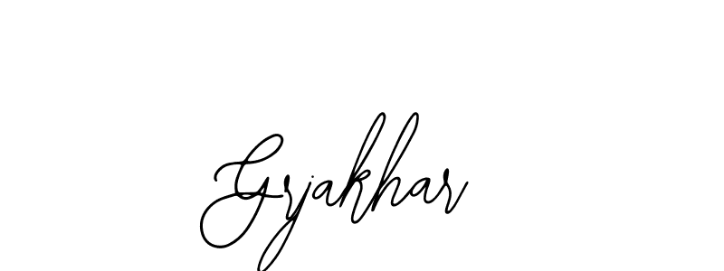 How to Draw Grjakhar signature style? Bearetta-2O07w is a latest design signature styles for name Grjakhar. Grjakhar signature style 12 images and pictures png