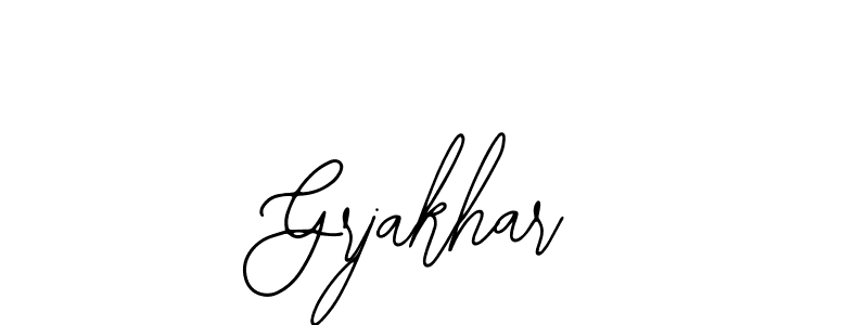 The best way (Bearetta-2O07w) to make a short signature is to pick only two or three words in your name. The name Grjakhar include a total of six letters. For converting this name. Grjakhar signature style 12 images and pictures png