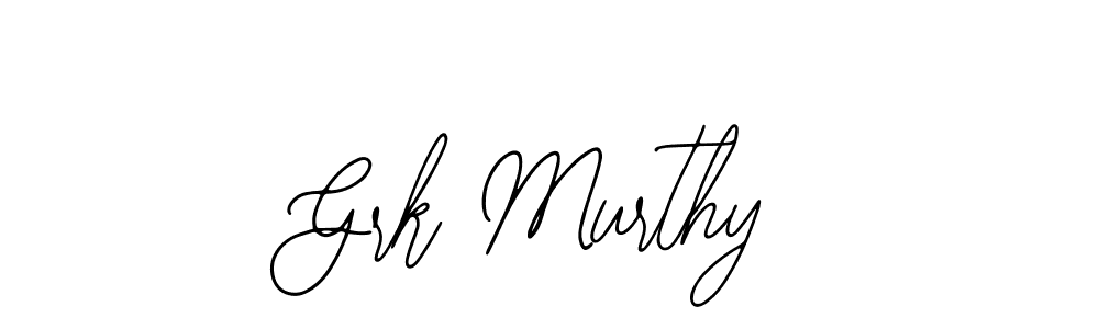 Once you've used our free online signature maker to create your best signature Bearetta-2O07w style, it's time to enjoy all of the benefits that Grk Murthy name signing documents. Grk Murthy signature style 12 images and pictures png