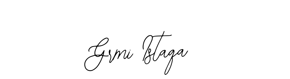 Best and Professional Signature Style for Grmi Istaqa. Bearetta-2O07w Best Signature Style Collection. Grmi Istaqa signature style 12 images and pictures png