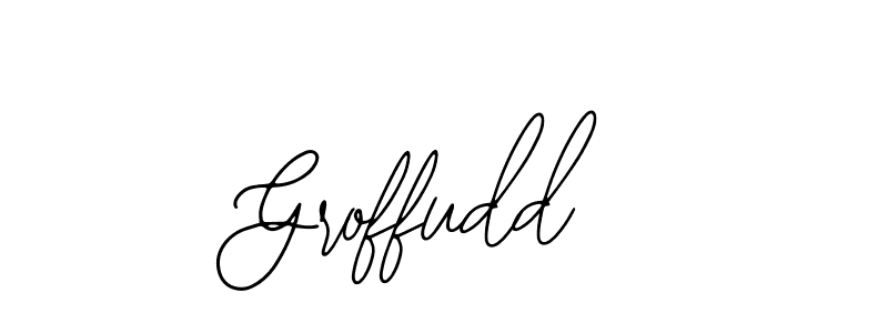 Make a beautiful signature design for name Groffudd. With this signature (Bearetta-2O07w) style, you can create a handwritten signature for free. Groffudd signature style 12 images and pictures png