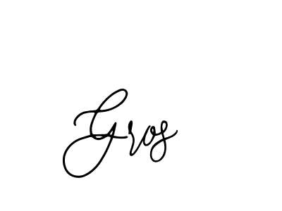 This is the best signature style for the Gros name. Also you like these signature font (Bearetta-2O07w). Mix name signature. Gros signature style 12 images and pictures png