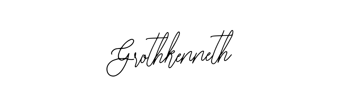 Design your own signature with our free online signature maker. With this signature software, you can create a handwritten (Bearetta-2O07w) signature for name Grothkenneth. Grothkenneth signature style 12 images and pictures png