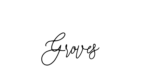 Groves stylish signature style. Best Handwritten Sign (Bearetta-2O07w) for my name. Handwritten Signature Collection Ideas for my name Groves. Groves signature style 12 images and pictures png